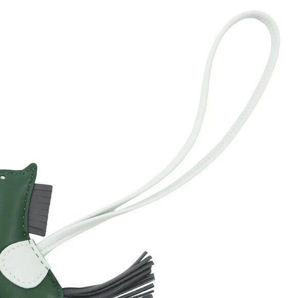 HERMES Rodeo Size PM Lambskin Vert Moyen/VertPeppermint/Ardoise - Picture 4 of 4